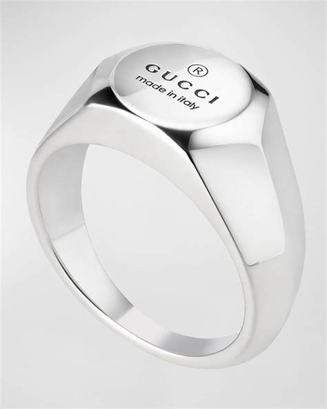 gucci trade mark ring|Gucci trademark ring in gold.